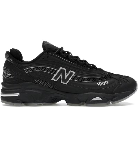 1000 White Black Silver Metallic